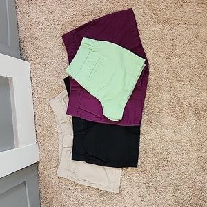 The Loft shorts, size 4 (4 pieces)